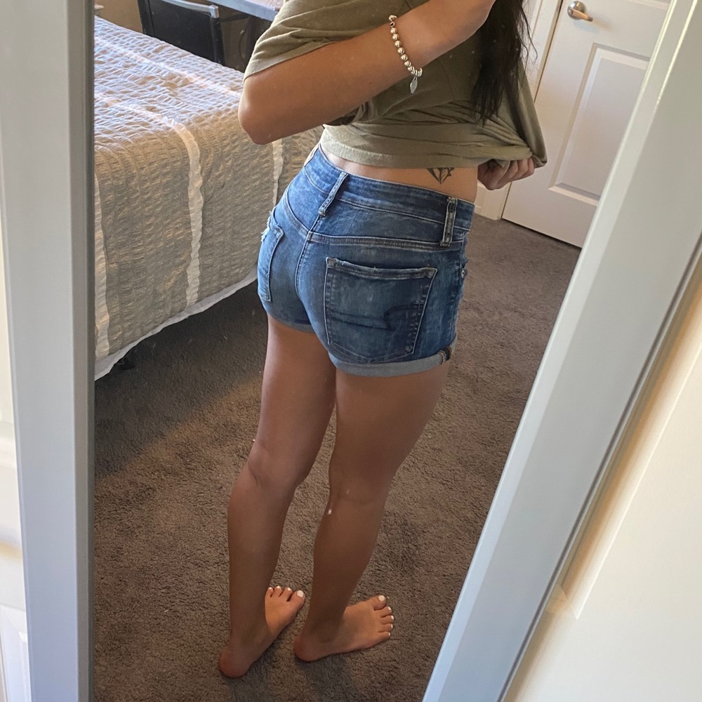 American Eagle jean shorts